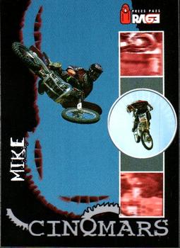 2000 Press Pass Rage Extreme Sports - Stick-It Stickers #NNO Mike Cinqmars Front